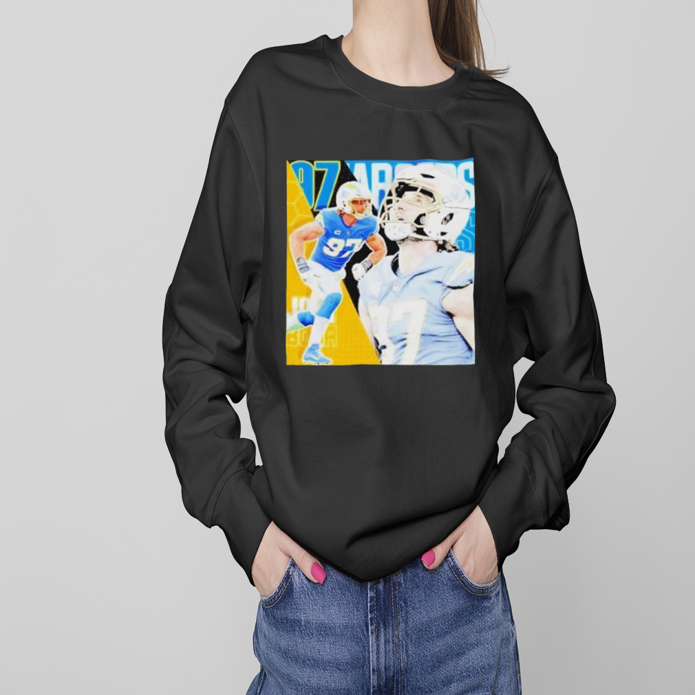 Joey Bosa 97 Los Angeles Chargers Football Player Poster Gift T-Shirt 4 Sweaters