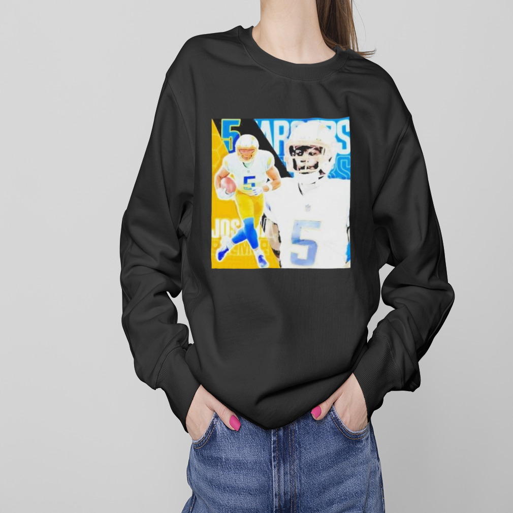 Joshua Palmer 5 Los Angeles Chargers Football Player Poster Gift T-shirt 4 Sweaters