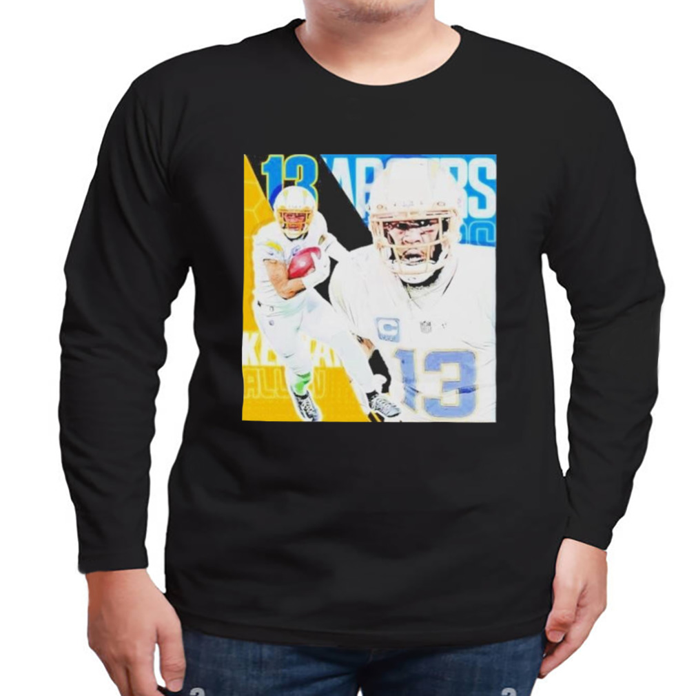 Keenan Allen 13 Los Angeles Chargers Football Player Poster Gift T-shirt 3 Longsleeve tshirt