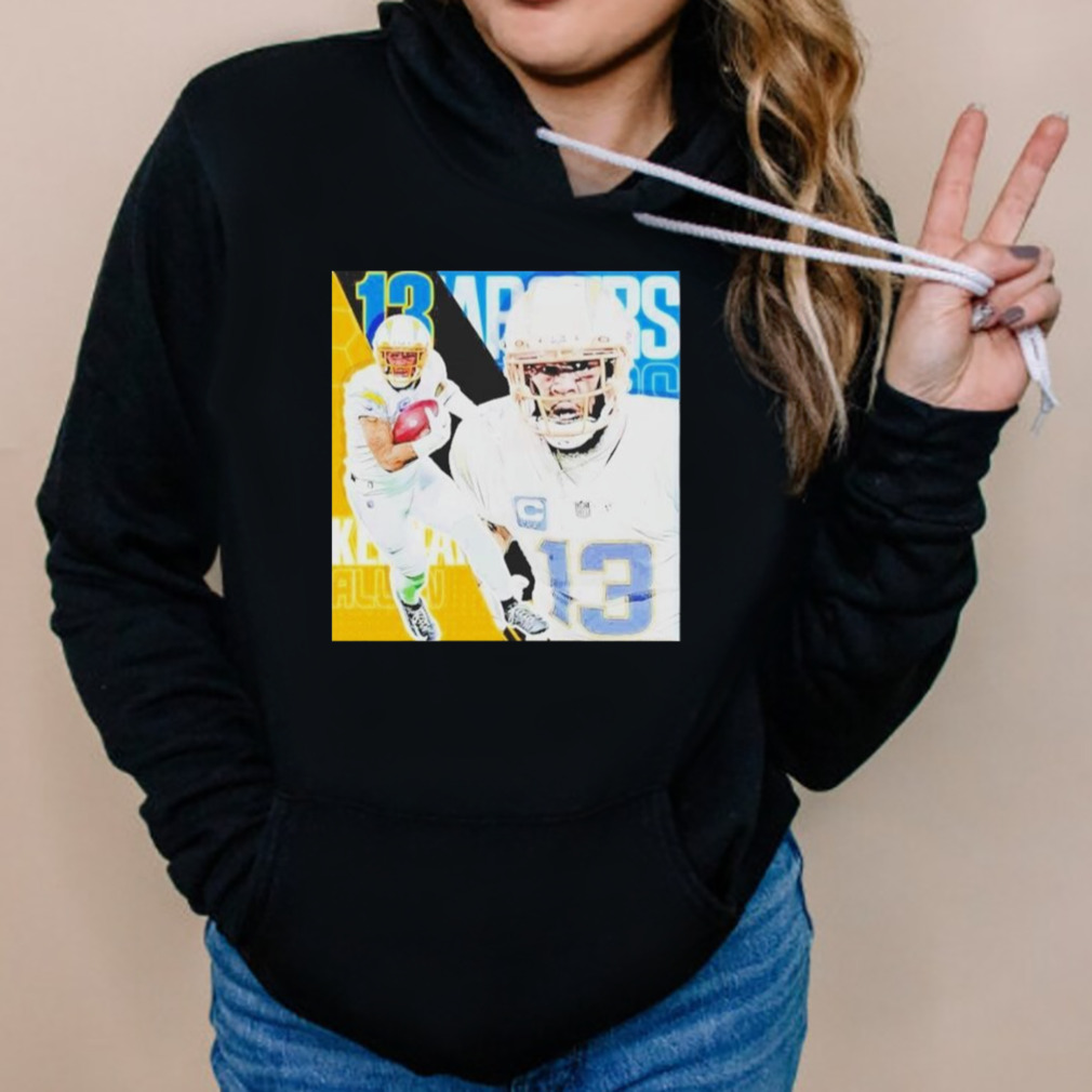 Keenan Allen 13 Los Angeles Chargers Football Player Poster Gift T-shirt 5 Hoodies