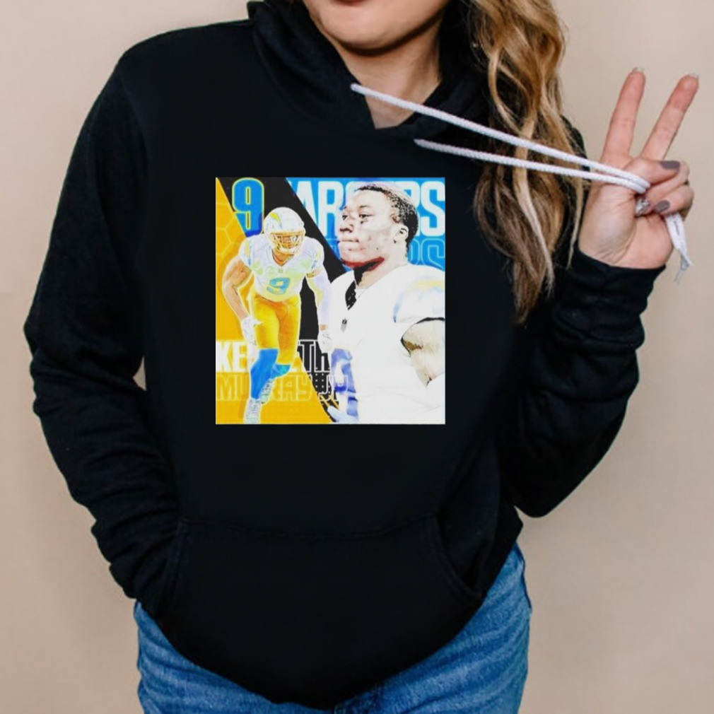 Kenneth Murray Jr 12 Los Angeles Chargers Football Player Poster Gift T-shirt 5 Hoodies