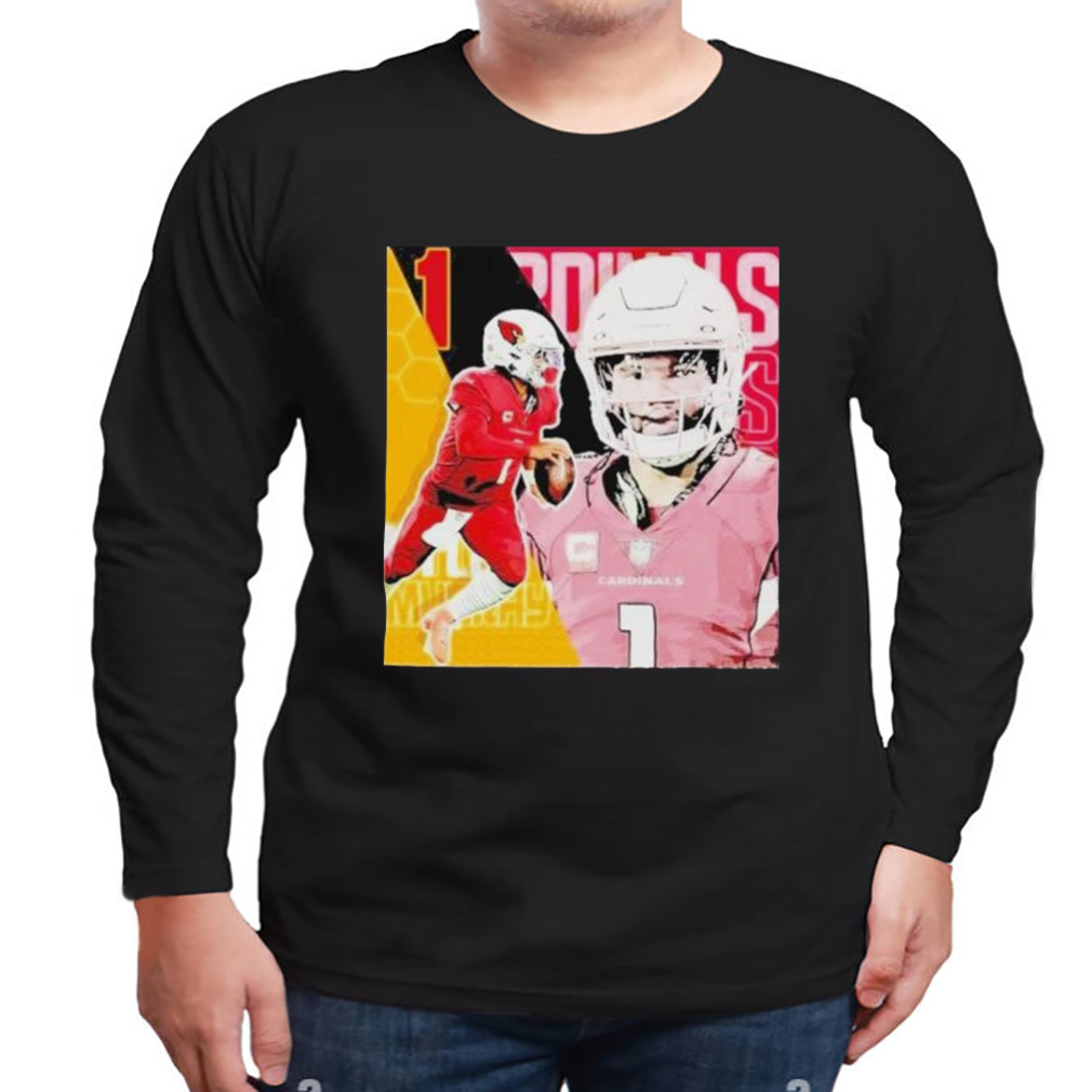Kyler Murray 1 Arizona Cardinals Football Player Poster Gift T-Shirt 3 Longsleeve tshirt