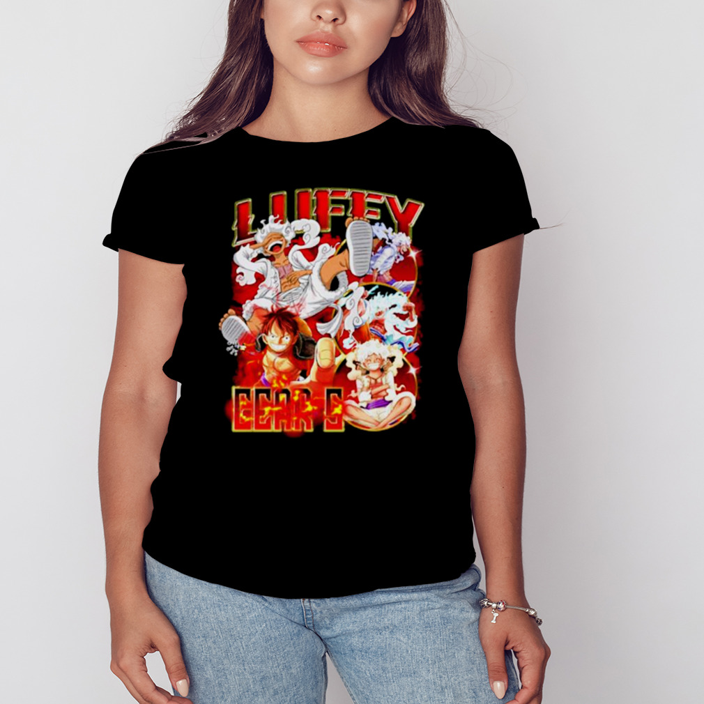Luffy Gear 5 anime shirt 2 Women's tshirt