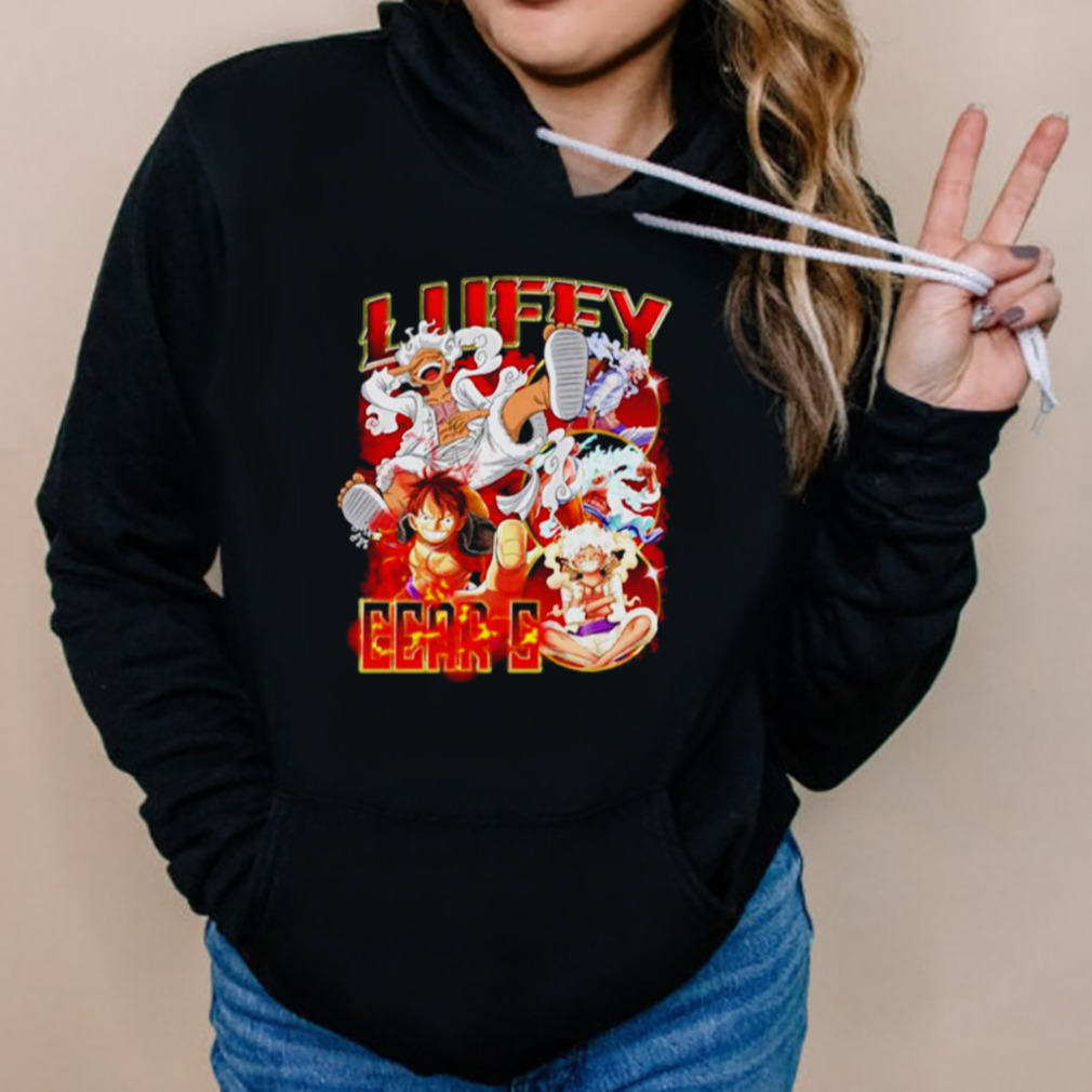 Luffy Gear 5 anime shirt 5 Hoodies