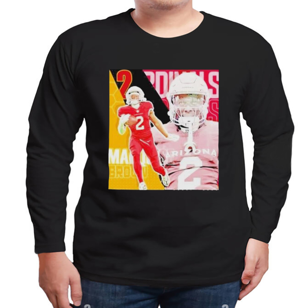 Marquise Brown 2 Arizona Cardinals Football Player Poster Gift T-Shirt 3 Longsleeve tshirt