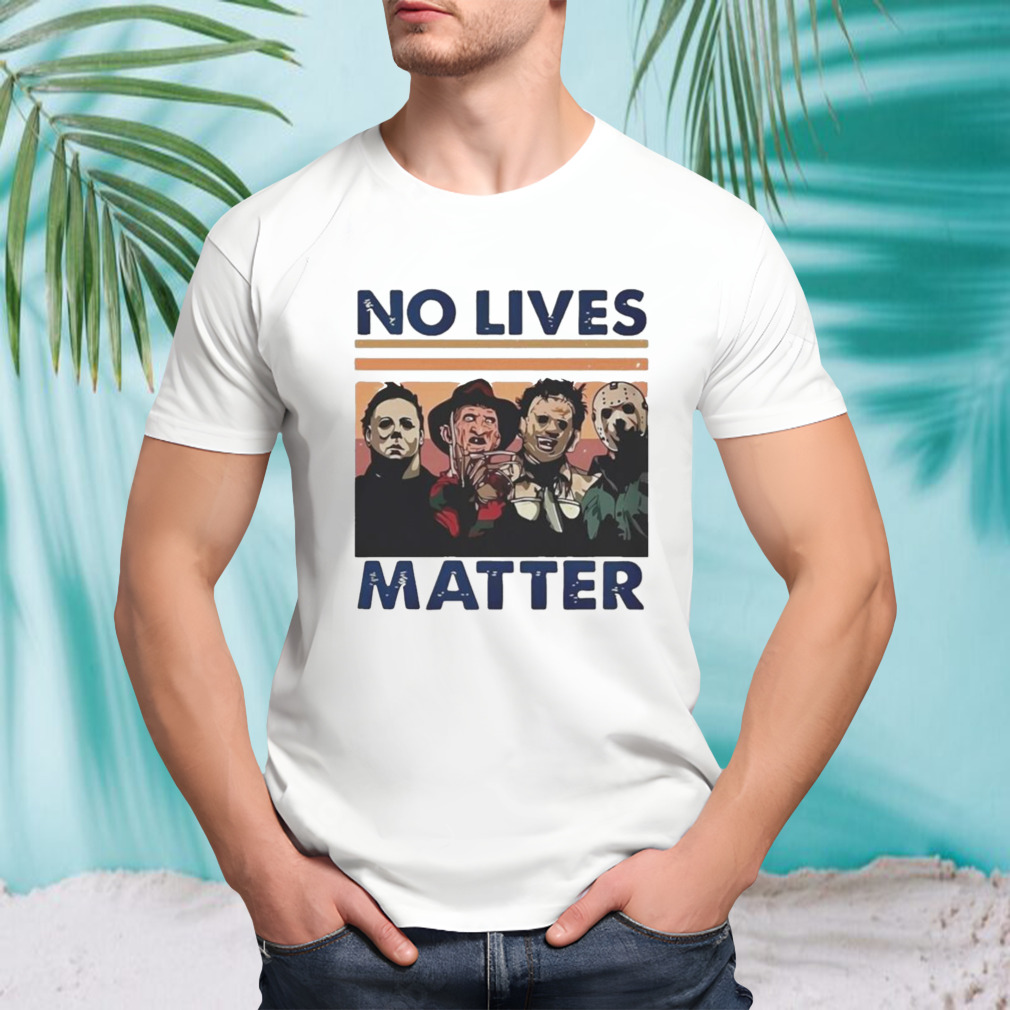 No Lives Matter Halloween T-shirt