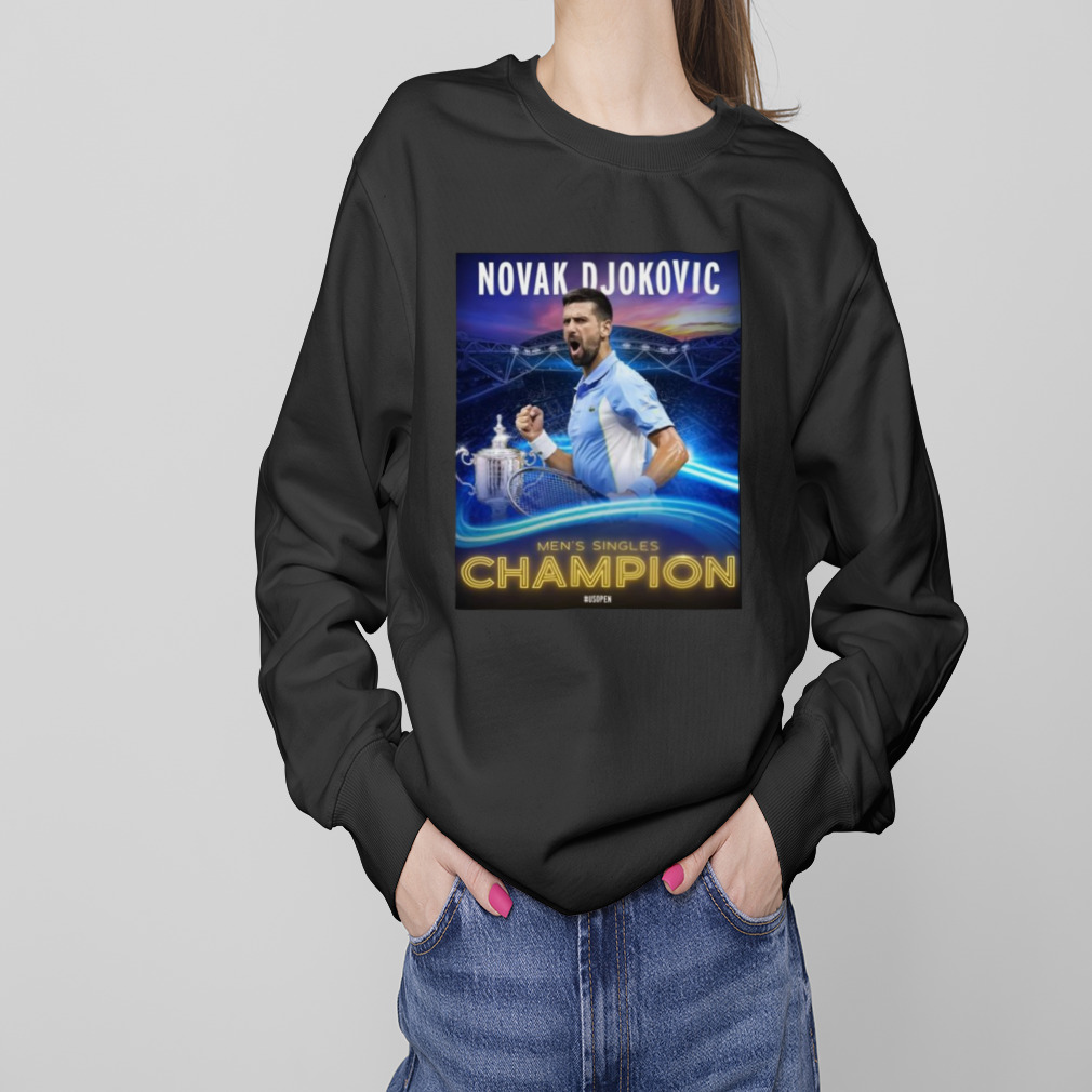 Novak Djokovic Men’s Singles US Open Champion 2023 Shirt 4 Sweaters