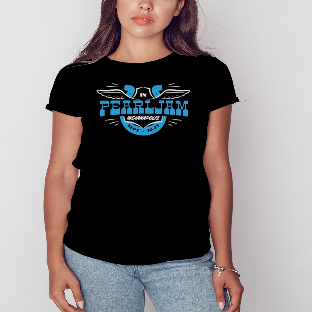 Pearl Jam Indianapolis Indiana Ruoff Music Center September 10 2023 T-shirt 2 Women's tshirt