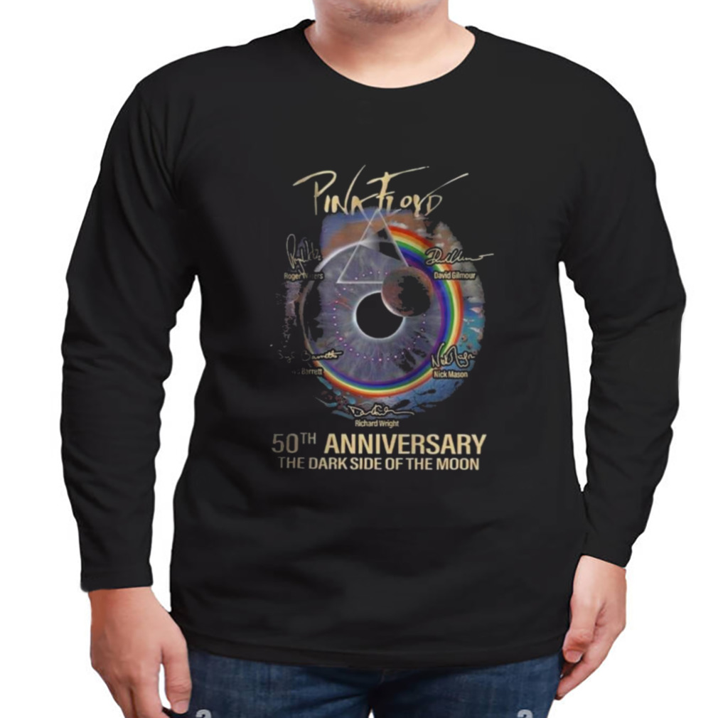 Pink Floyd Iconic Songs Hawaiian 50th Anniversary The Dark Side Od The Moon T-shirt 3 Longsleeve tshirt