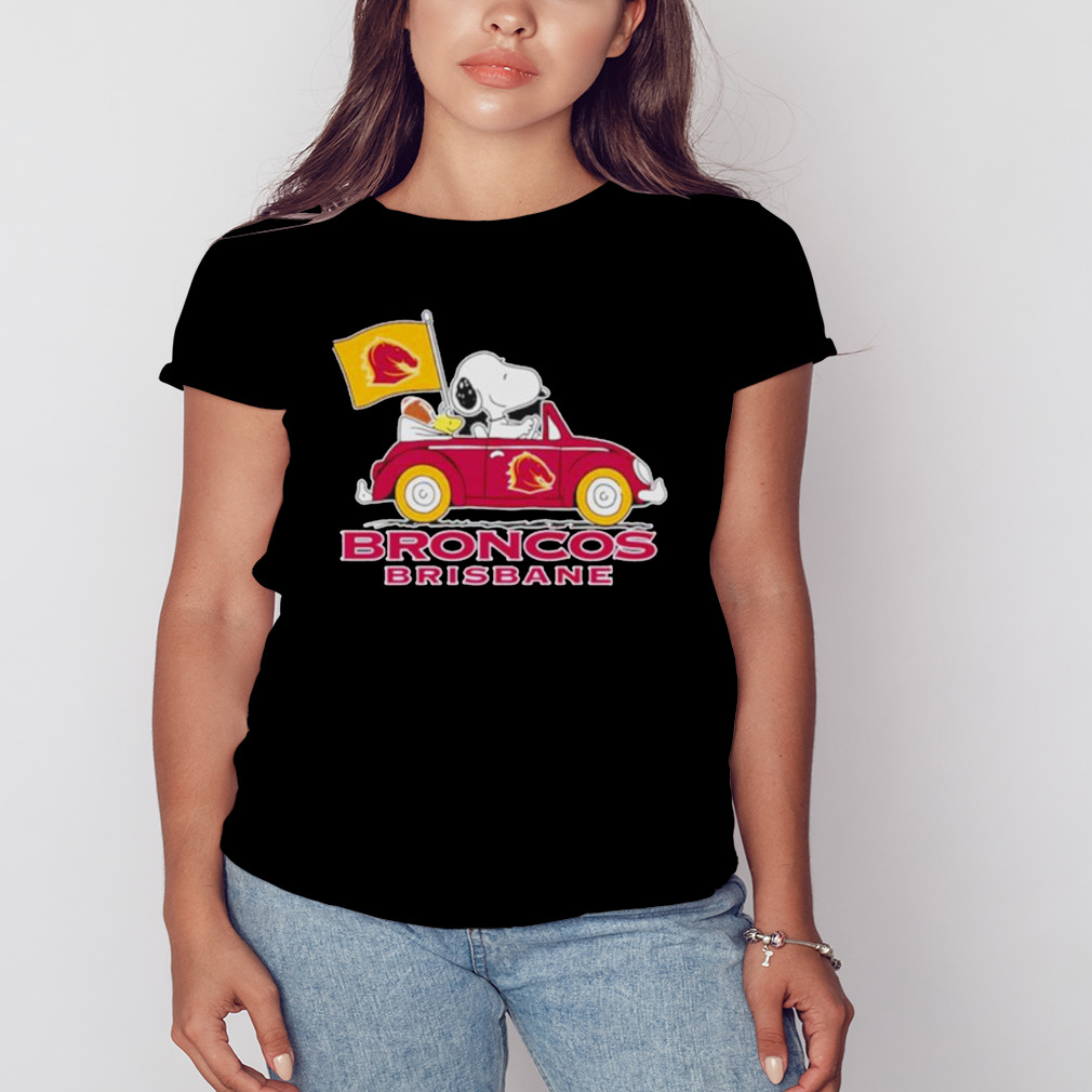 Snoopy Brisbane Broncos shirt 2 Women's tshirt