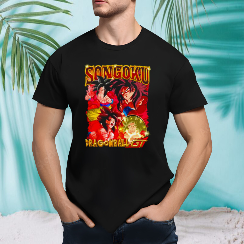 Songoku Dragonball GT anime shirt