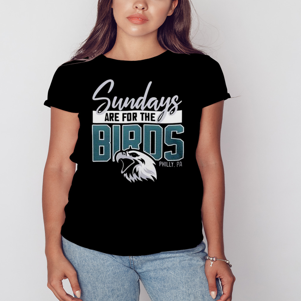 Sunday Are For The Birds Philadelphia Eagles 2023 T-shirt 2 Women's tshirt