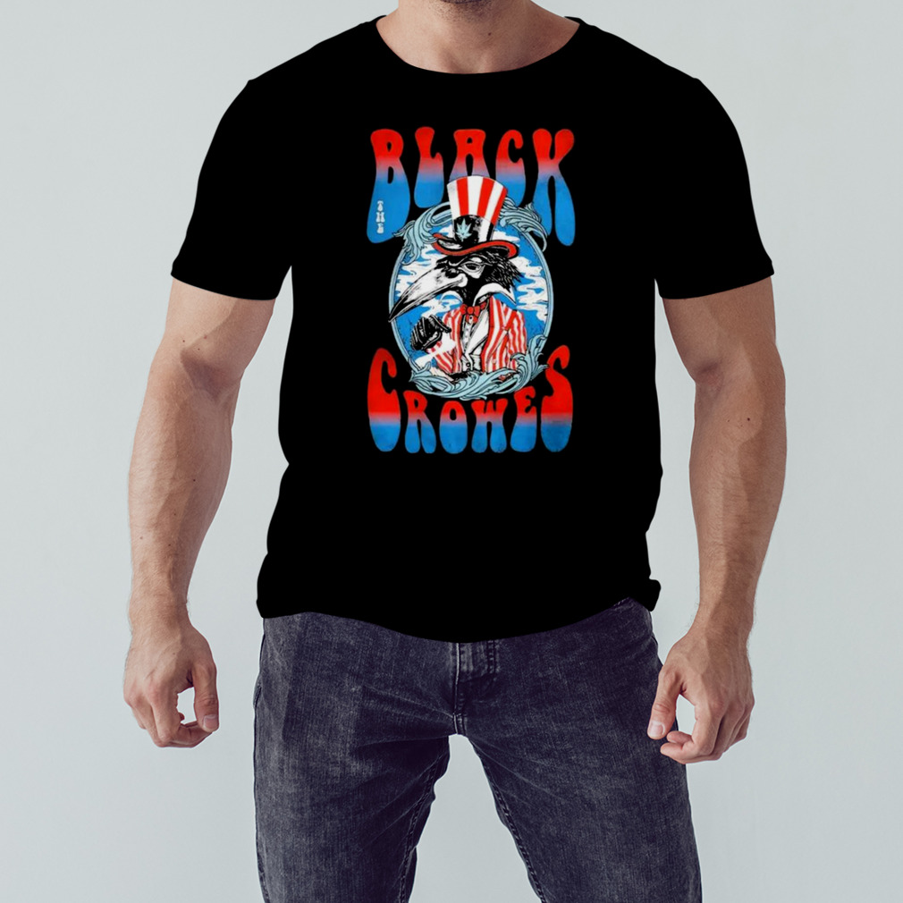 The Black Crowes Official Store Uncle Sam Crowe T-shirt 1 Unisex tshirt