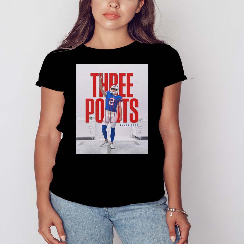 Three Points For Tyler Bass Buffalo Bills vs New York Jets T-Shirt 2 Women's tshirt