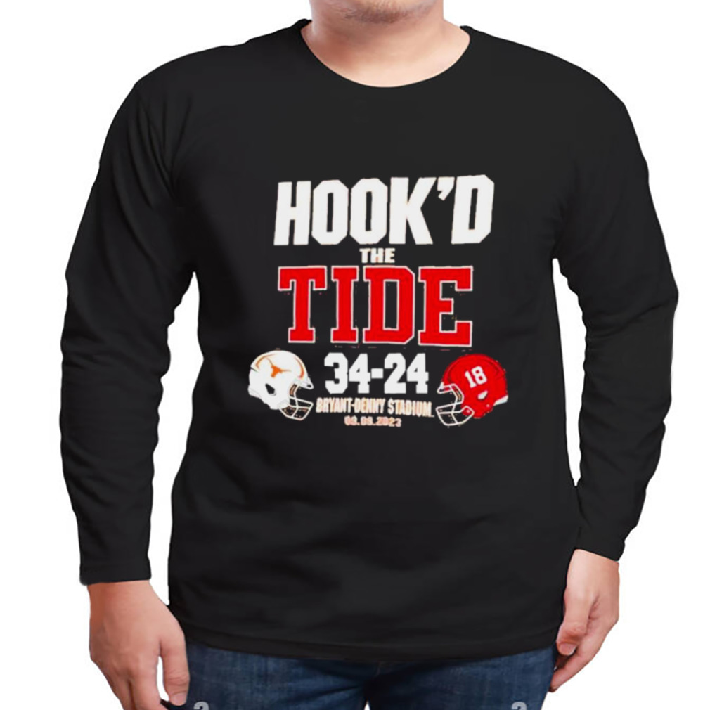 University Texas Longhorns 2023 Hook’d the Tide ComfortWash Shirt 3 Longsleeve tshirt