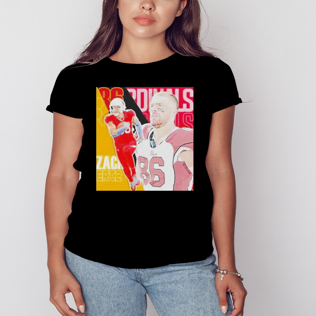 Zach Ertz 86 Arizona Cardinals Football Player Poster Gift T-shirt 2 Women's tshirt