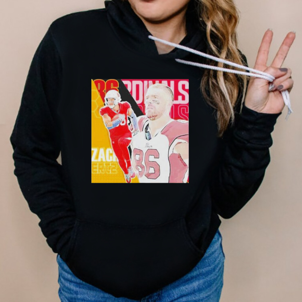Zach Ertz 86 Arizona Cardinals Football Player Poster Gift T-shirt 5 Hoodies