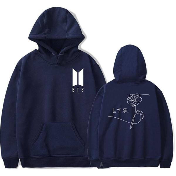 BTS Hoodie - Super Cute Love Yourself Small Emblem Hoodie 1 BTS Hoodie - Super Cute Love Yourself Small Emblem Hoodie