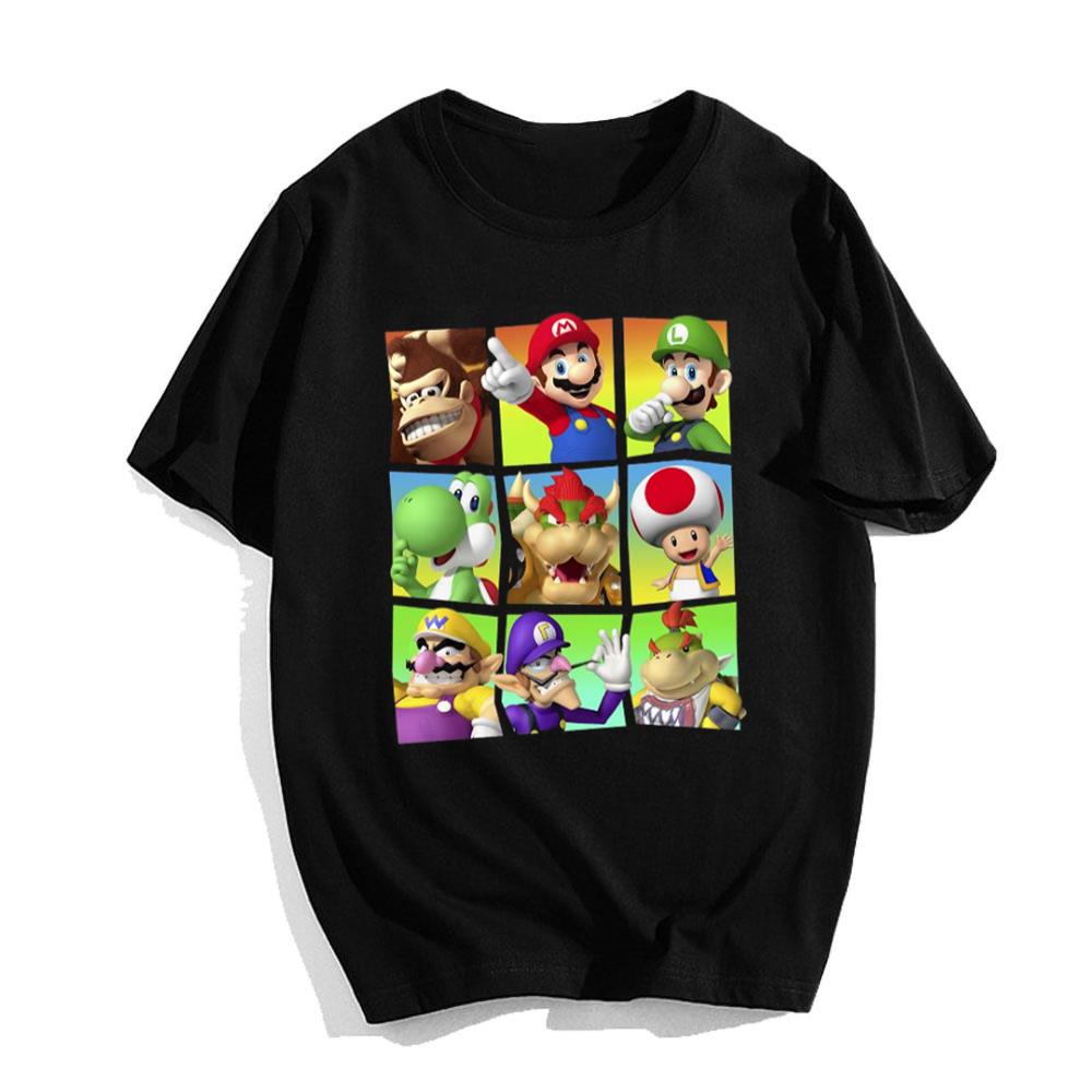 Boy's Nintendo Mario Characters T-Shirt 1 Boy's Nintendo Mario Characters T-Shirt