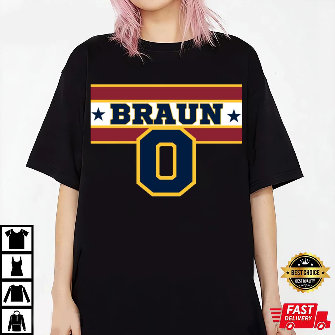 Braun Vintage Basketball For Fans T-shirt