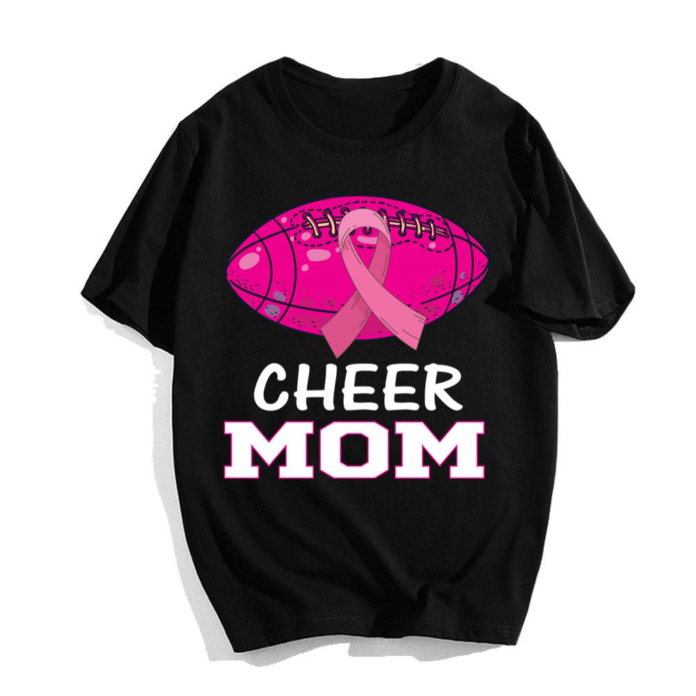 Breast Cancer Cheer Mom T-Shirt