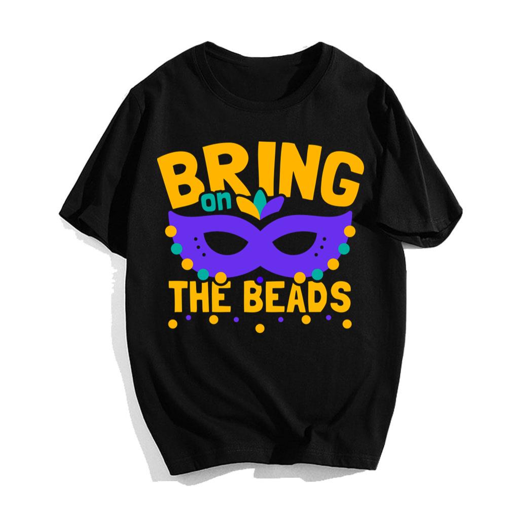 Bring On The Beads Mardi Gras T-Shirt Designs