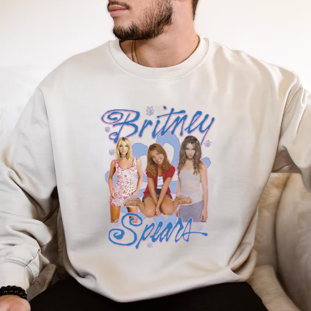 Britney Spears Retro Shirt In Pink