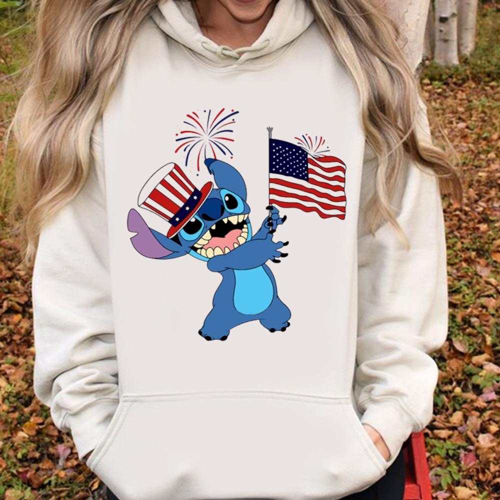 Bundle 4th Of July Funny American USA, Stitch Memorial Day Shirt