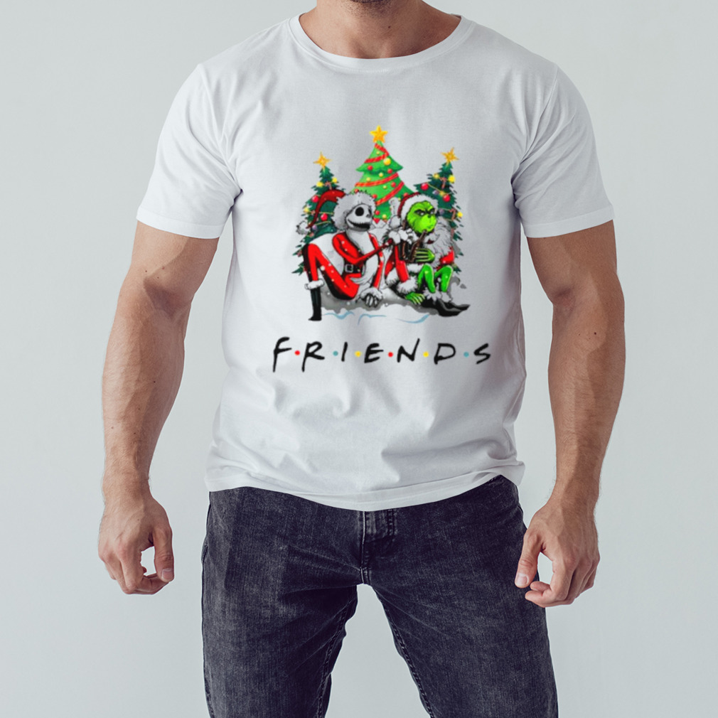 Jack Skellington and Grinch Friends Christmas shirt