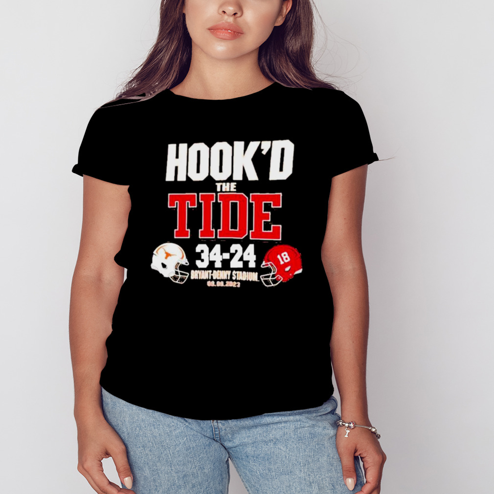 University Texas Longhorns 2023 Hook’d the Tide ComfortWash Shirt 2 Women's tshirt