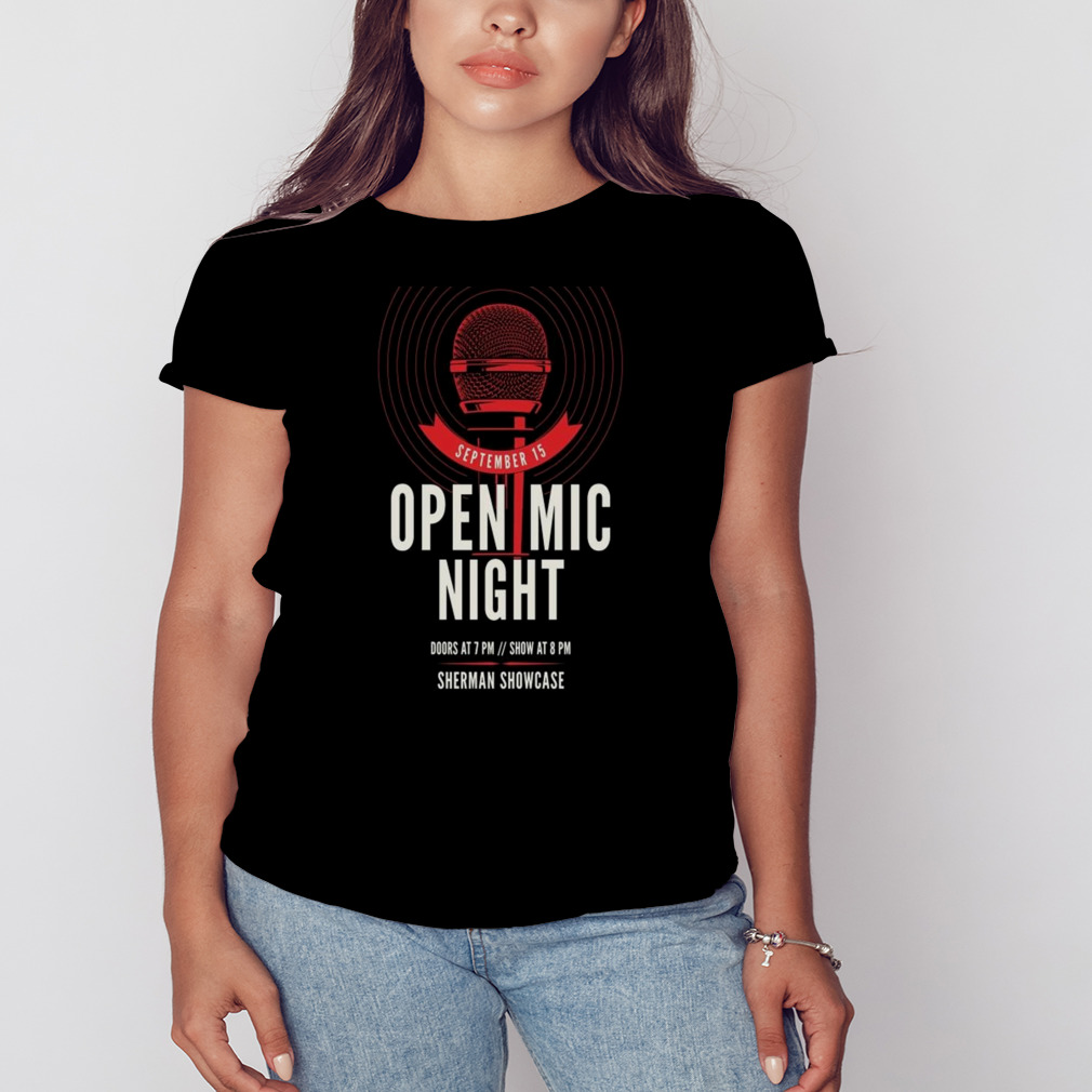 Wess Concert September 15 Open Mic Night T-shirt 2 Women's tshirt