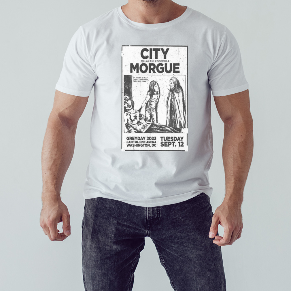 City Morgue Capital One Arena Washington DC Sept 12 2023 Shirt