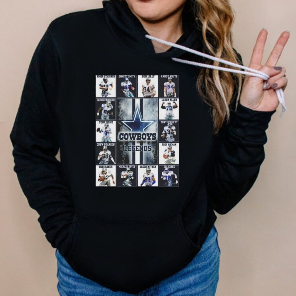 Dallas Cowboys Legend Signatures T-shirt 5 Hoodies