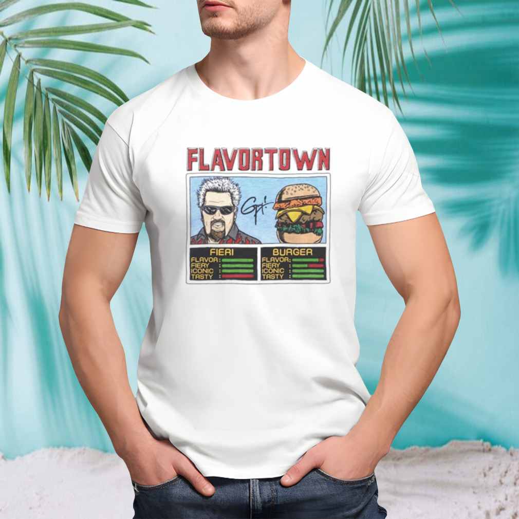 Flavortown Jam Fieri Arcade Gam shirt