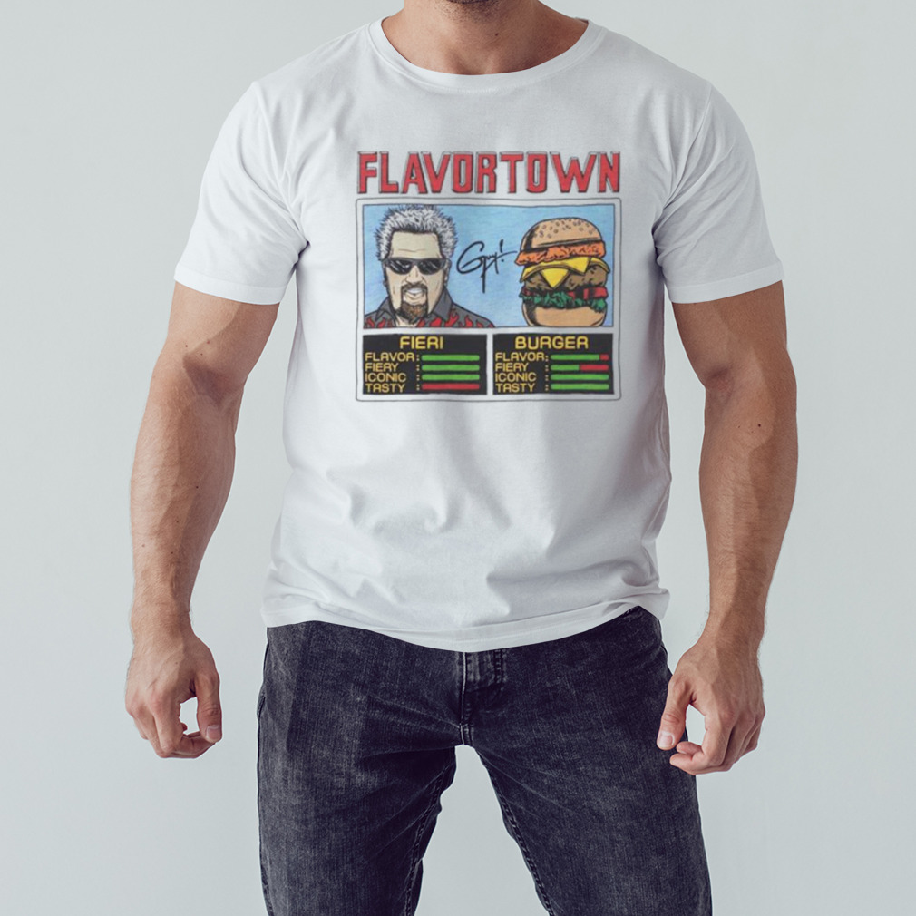Flavortown Jam Fieri Arcade Gam shirt