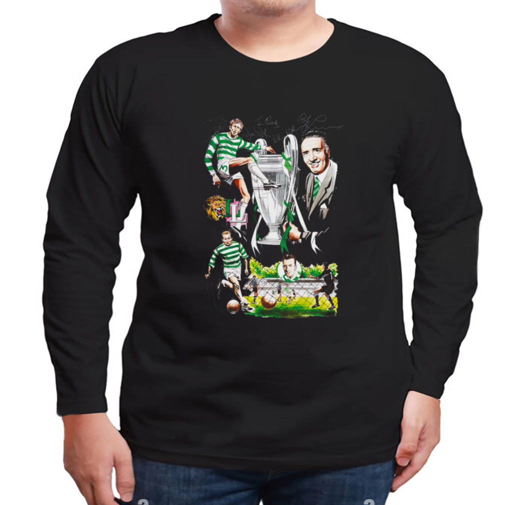 Glasgow Celtic Lisbon Lions shirt 3 Longsleeve tshirt