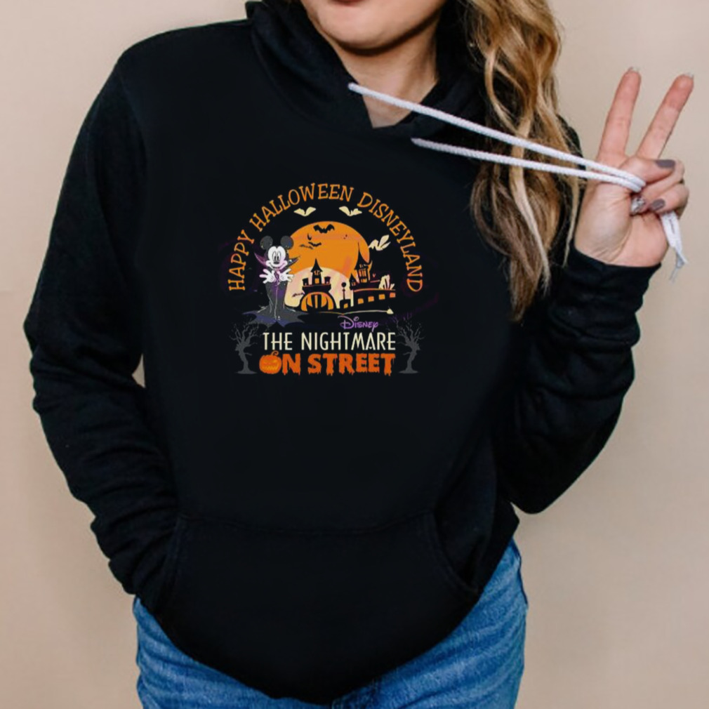 Happy Halloween Disneyland The Nightmare On Street 2023 Shirt 5 Hoodies