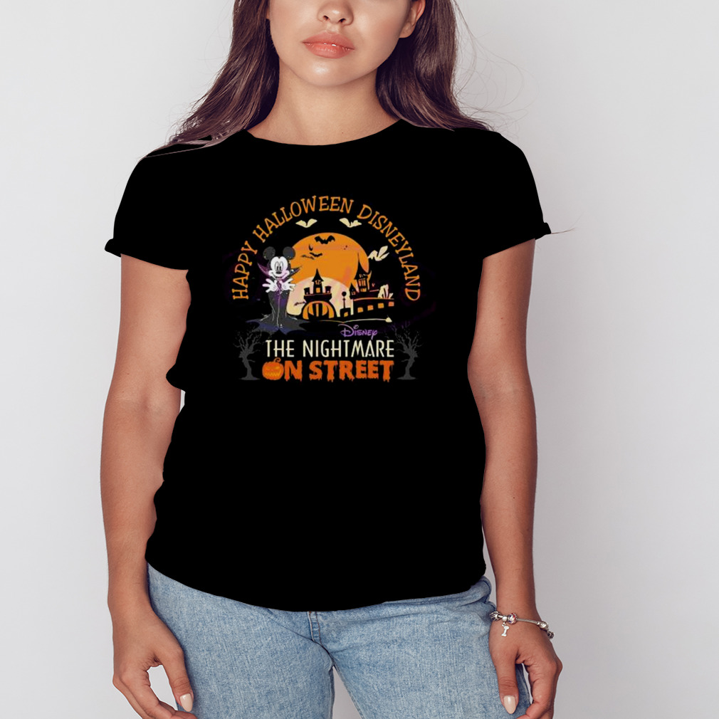 Happy Halloween Disneyland The Nightmare On Street 2023 Shirt 2 Women's tshirt