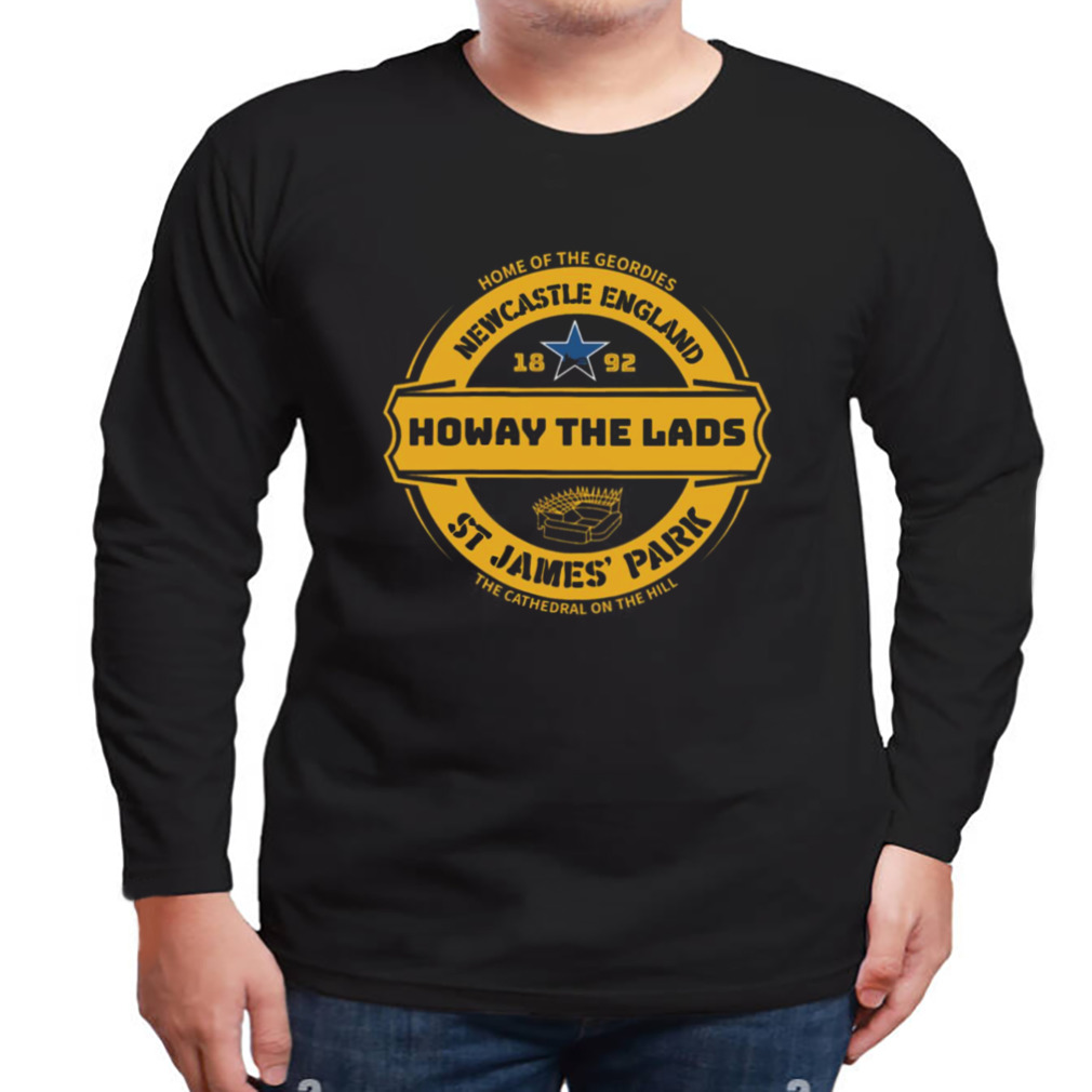 Howay The Lads Newcastle Geordie shirt 3 Longsleeve tshirt