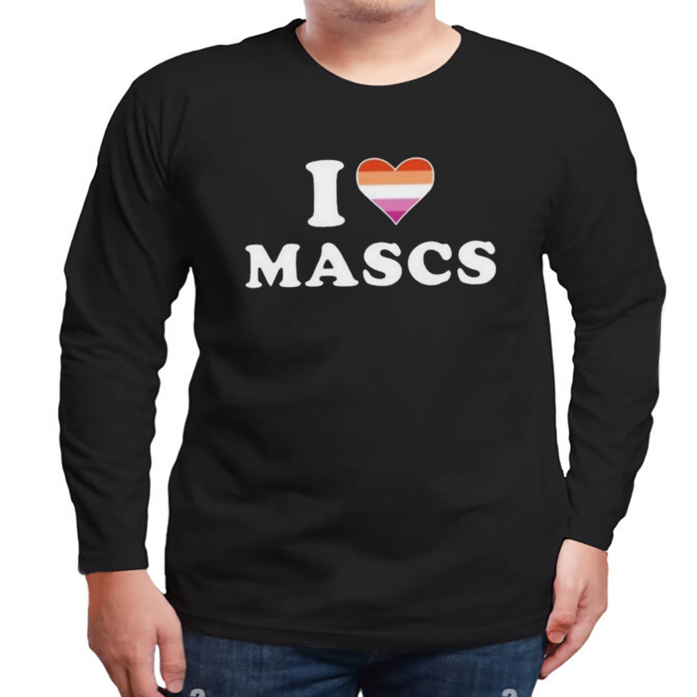I heart mascs logo design t-shirt 3 Longsleeve tshirt
