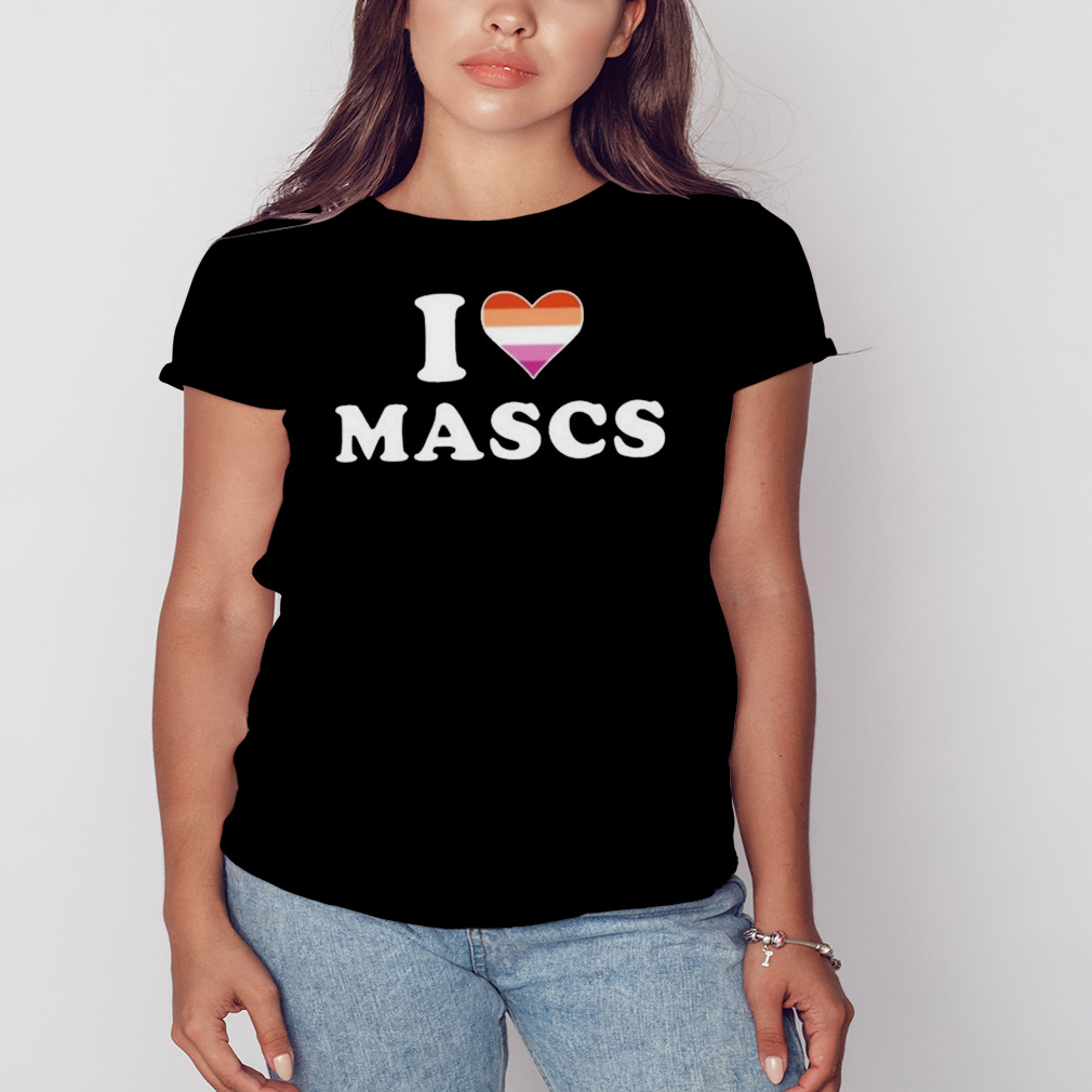 I heart mascs logo design t-shirt 2 Women's tshirt