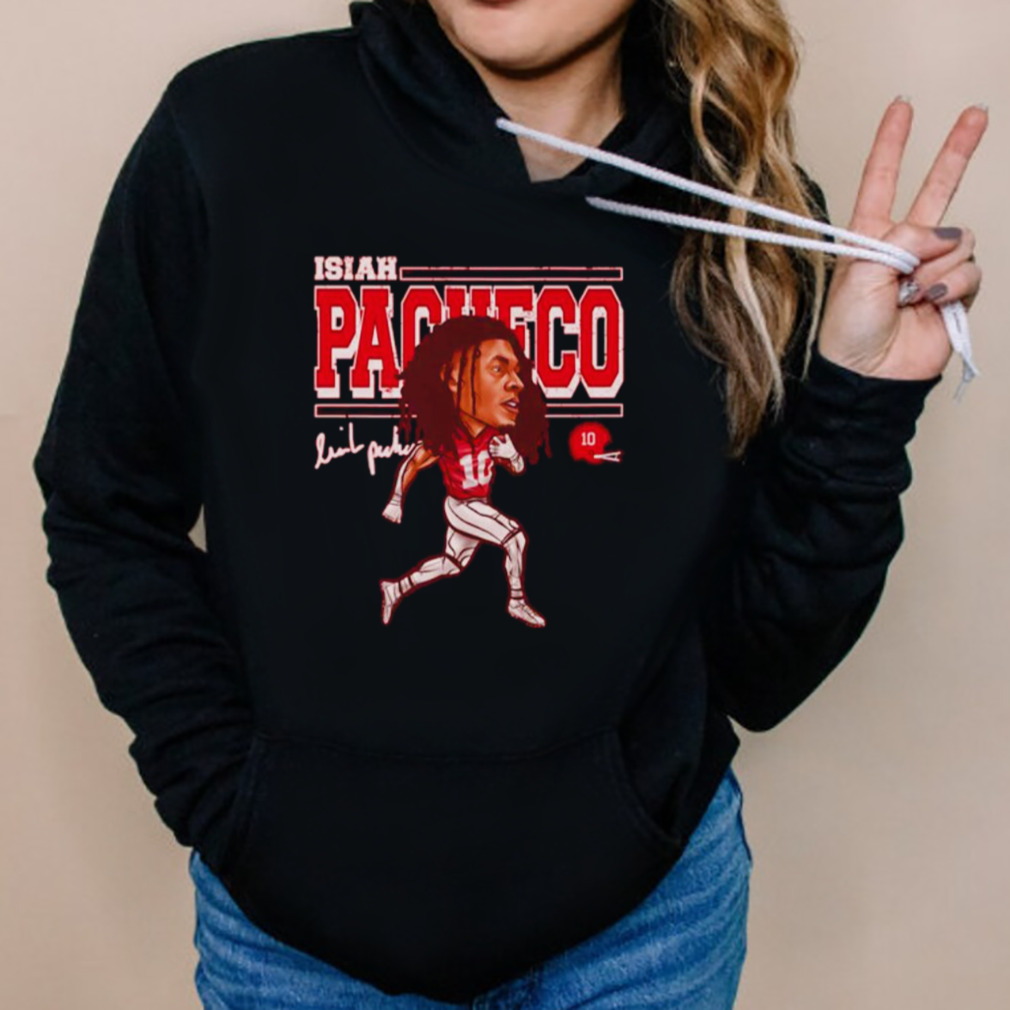 Isiah Pacheco Kansas City Cartoon football shirt 5 Hoodies