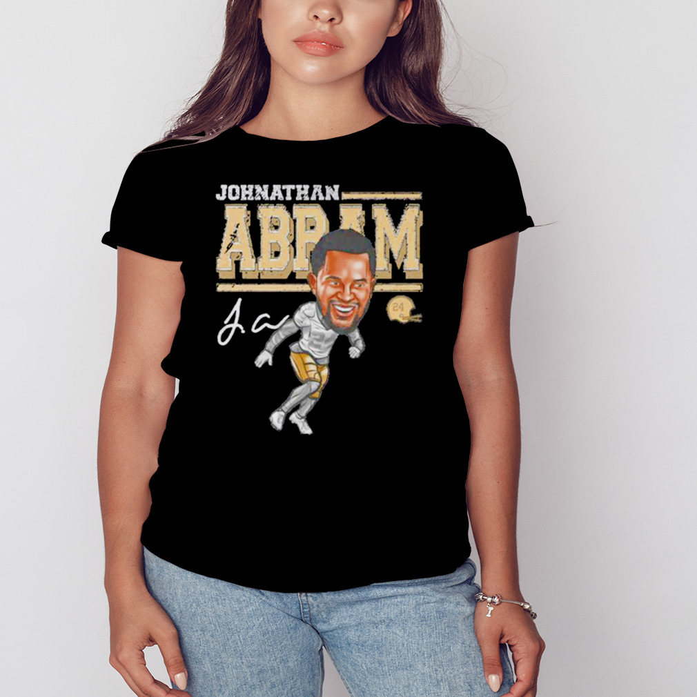 Johnathan Abram New Orleans Cartoon football shirt 2 Women's tshirt