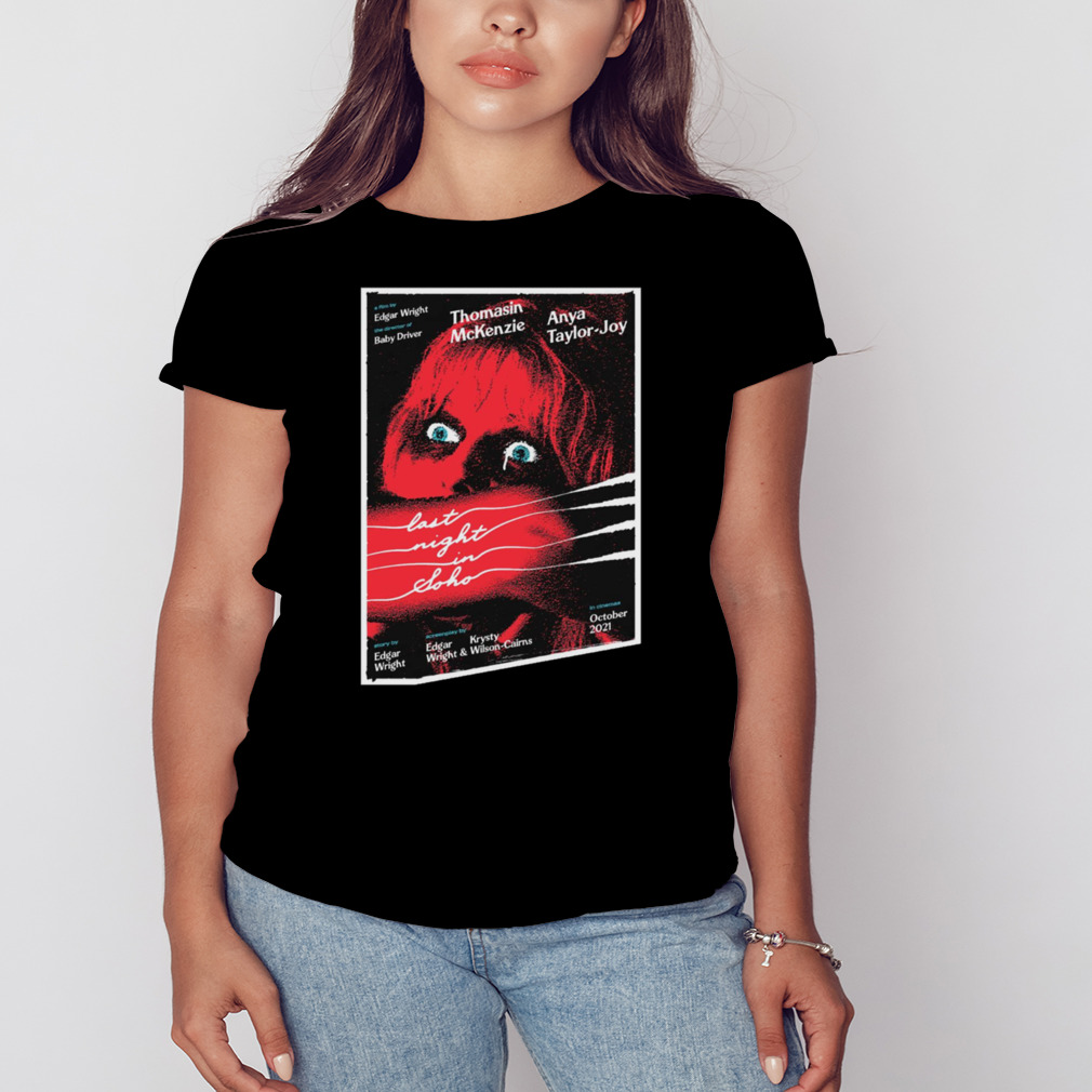 Last Night In Soho Scary Art shirt 2 Women's tshirt