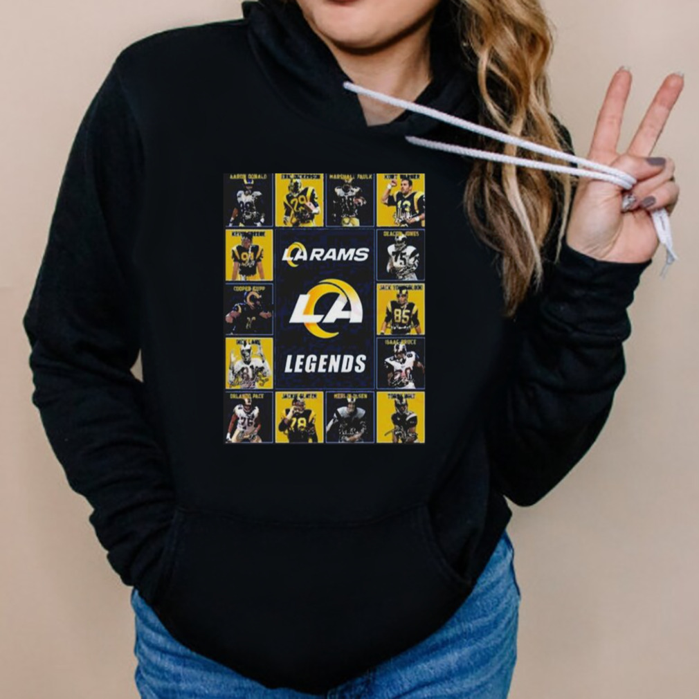 Los Angeles Rams Legends Players 2023 Signatures shirt 5 Hoodies