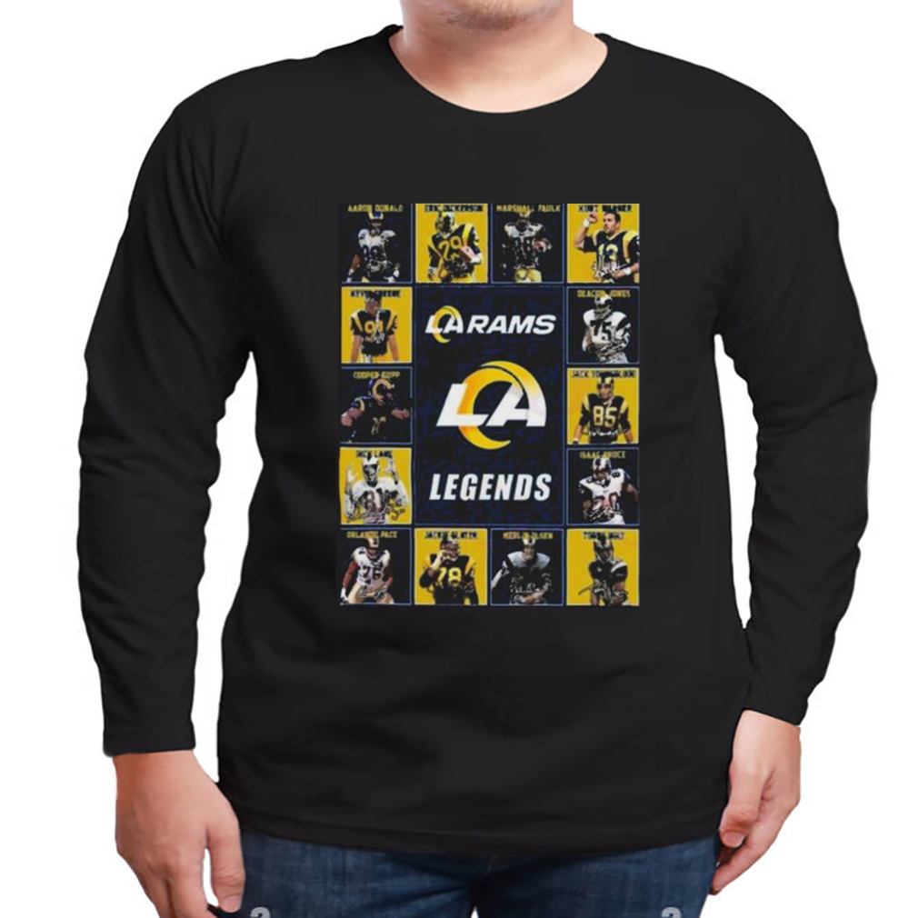 Los Angeles Rams Legends Players 2023 Signatures shirt 3 Longsleeve tshirt