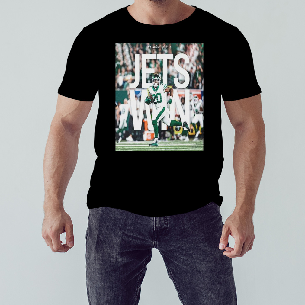 New York Jets Win Congratulations Buffalo Bills 16 New York Jets 22 3D T- Shirt - Binteez