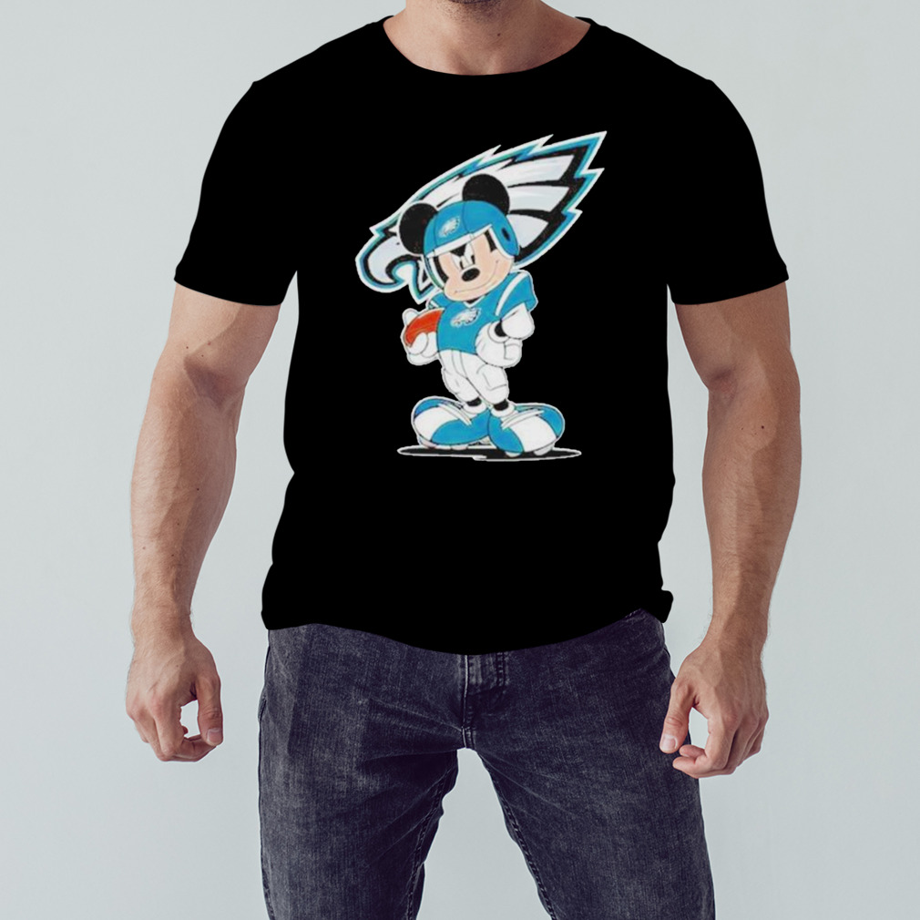 Philadelphia eagles NFL mickey mouse player cartoon 2023 T shirt - Limotees