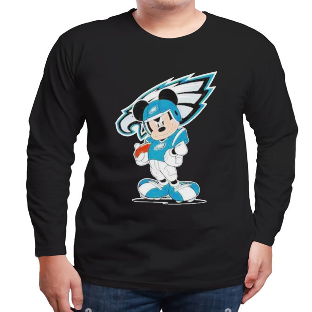 Official Philadelphia eagles NFL mickey mouse player cartoon 2023 T-shirt,  hoodie, tank top, sweater and long sleeve t-shirt