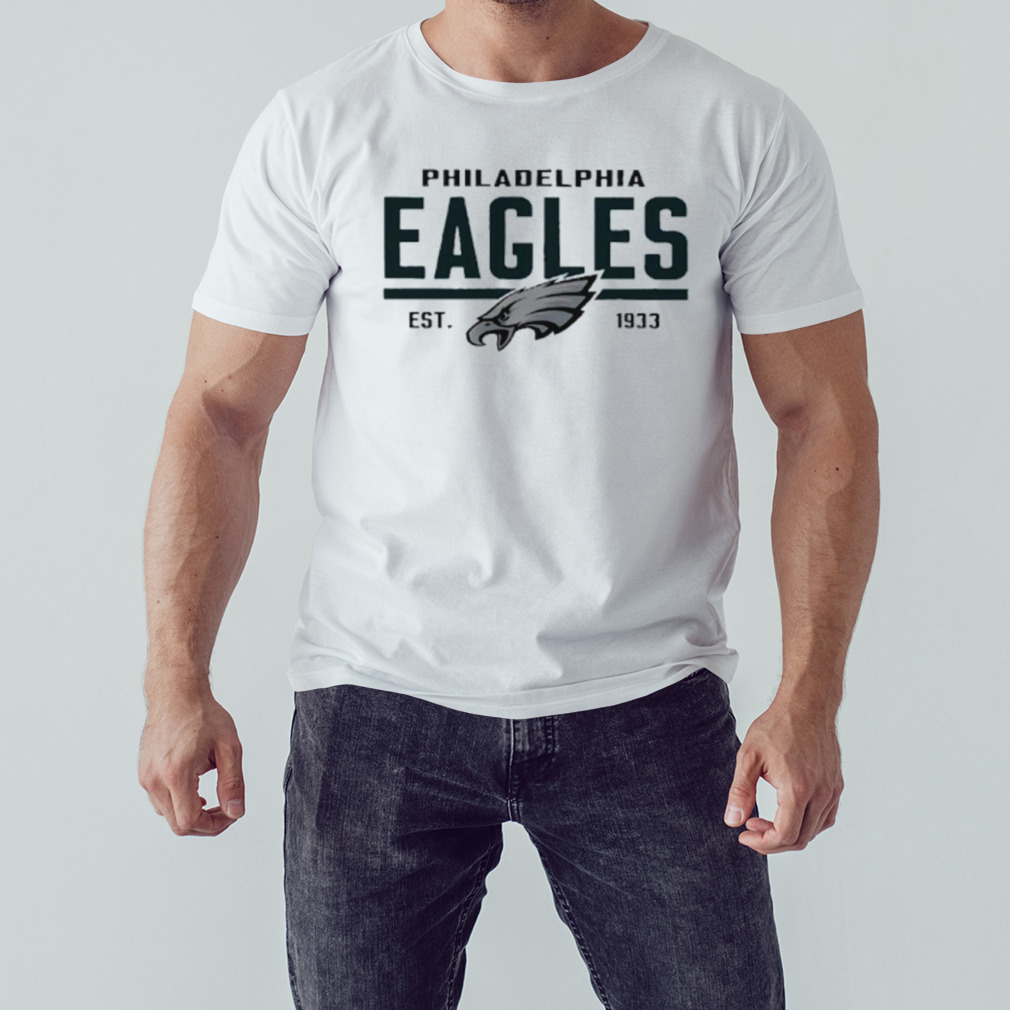 Danelo Cavalcante wearing Philadelphia Eagles EST 1933 shirt